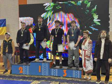 Сумські борці здобули дві нагороди на Всеукраїнському турнірі в Києві