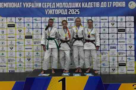 Дзюдоїсти із Сумщини здобули чотири медалі на чемпіонаті України