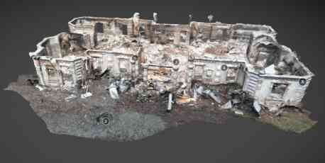 У Сумах створили 3D-модель зруйнованої рашистами садиби в селі Лифине