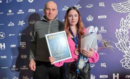 Юна конотопка &mdash;бронзова призерка кубку та чемпіонату з мотоспорту