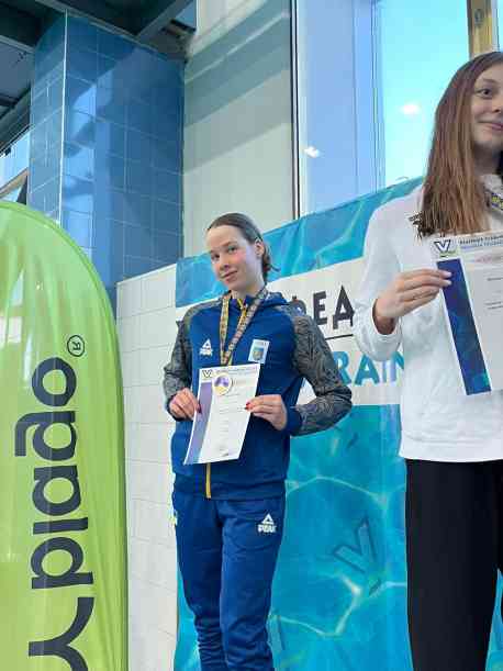 Сум&rsquo;янка виборола дві нагороди на зимовому чемпіонаті України з плавання