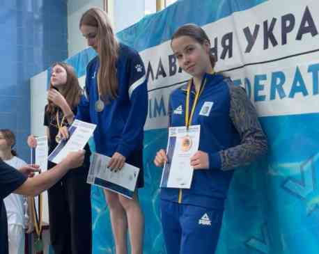 Сум&rsquo;янка виграла &laquo;бронзу&raquo; на чемпіонаті України з плавання