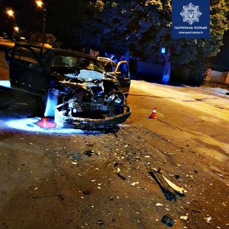 У Тростянці п&rsquo;яний водій без прав скоїв ДТП: постраждали троє людей