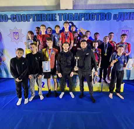 Сумські динамівці відзначилися на змаганнях з панкратіону в Луцьку