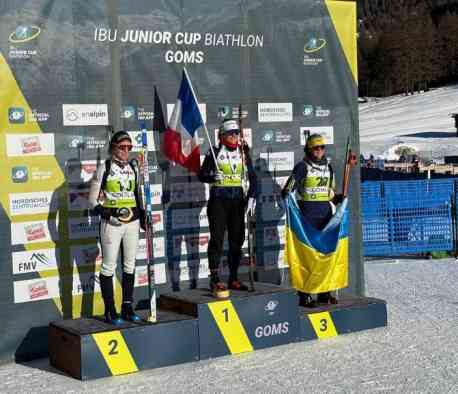Біатлоністка з Сумщини здобула &laquo;бронзу&raquo; на Юніорському кубку IBU