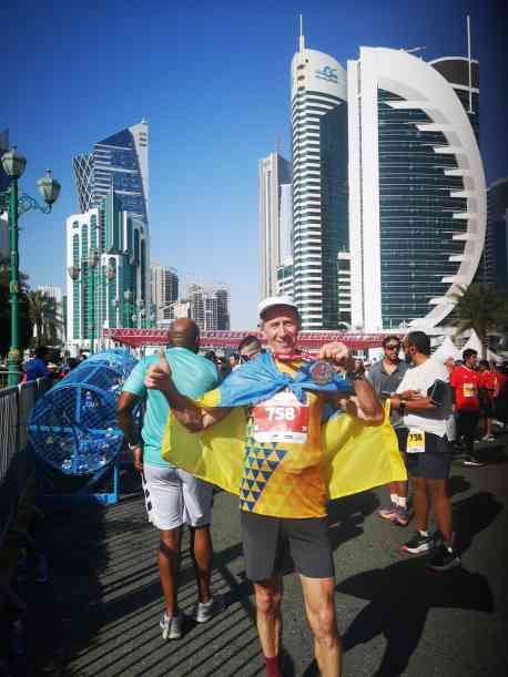 Сум&rsquo;янин Сергій Панченко здобув &laquo;срібло&raquo; на марафоні в Катарі